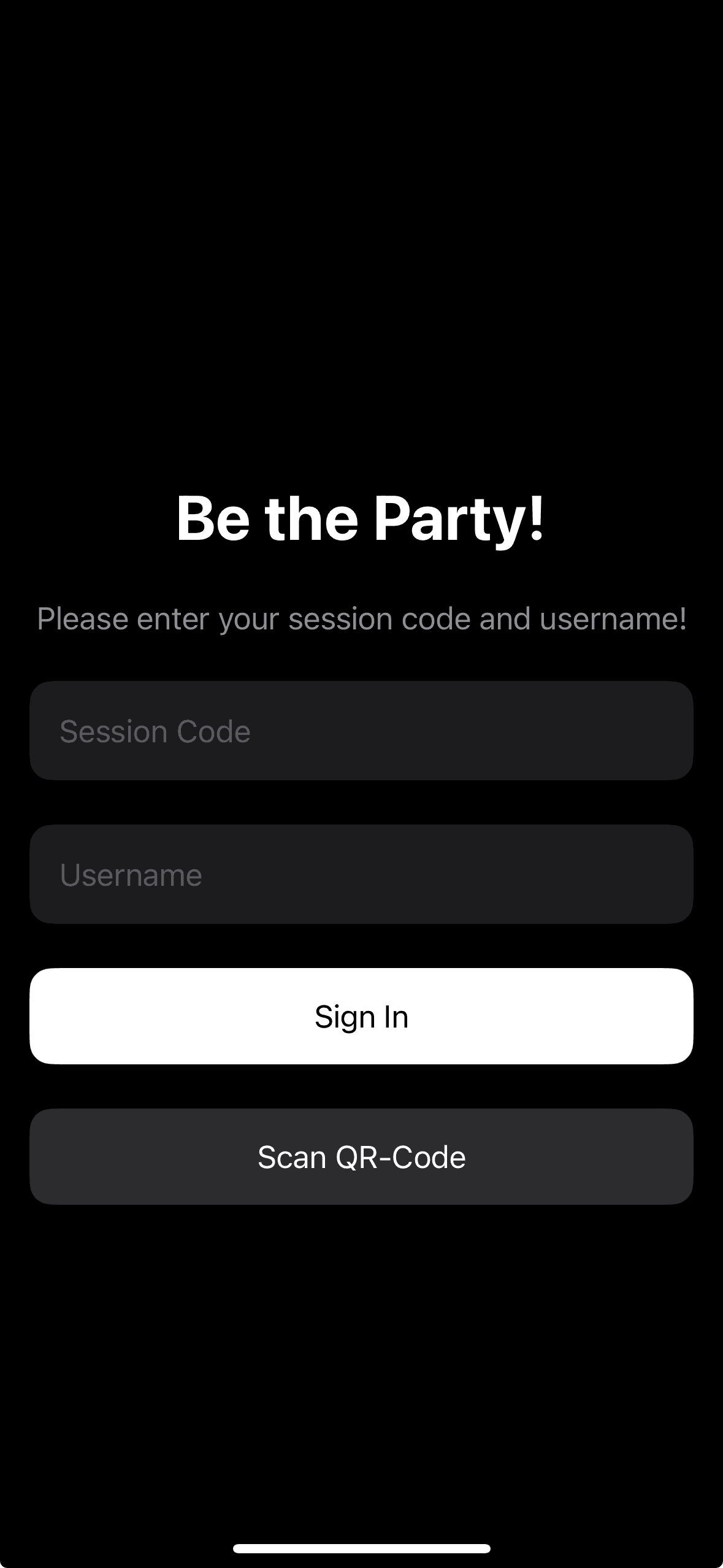 Guests Screen